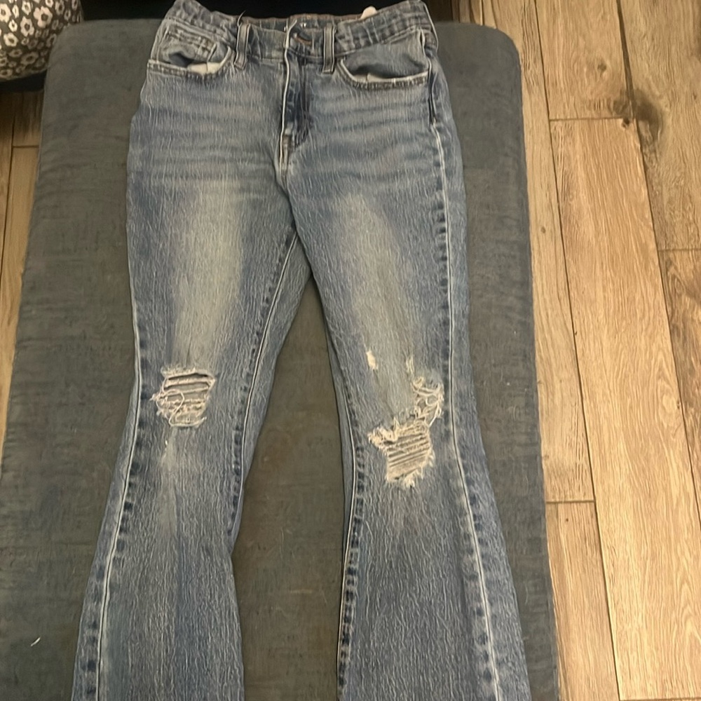 Girls old navy flare jeans